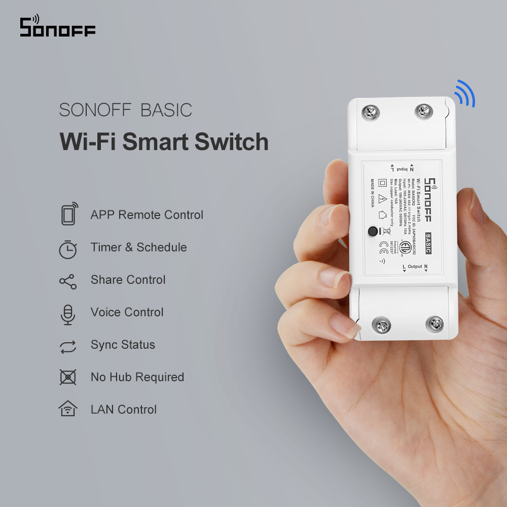Smart Home Simple - Itead SONOFF 기본 R2 미니 DIY