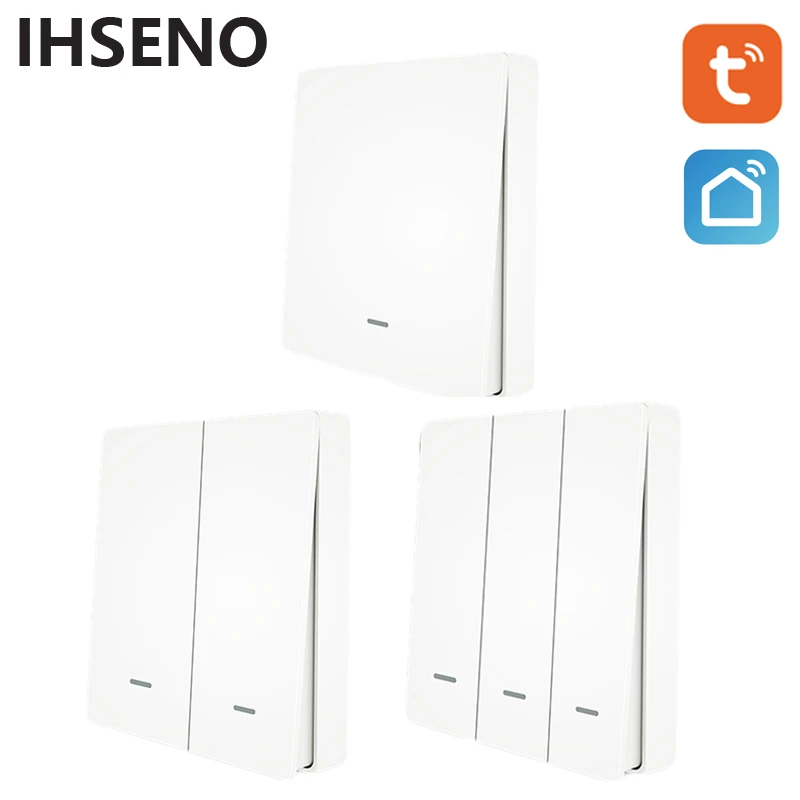Smart Home Outdoor - IHSENO 투야 지그비 스마트 씬 스위치,