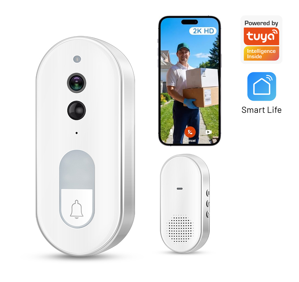 Smart Home Video Doorphone Ezviz - Tuya 스마트 비디오 초인종 무선 1080P