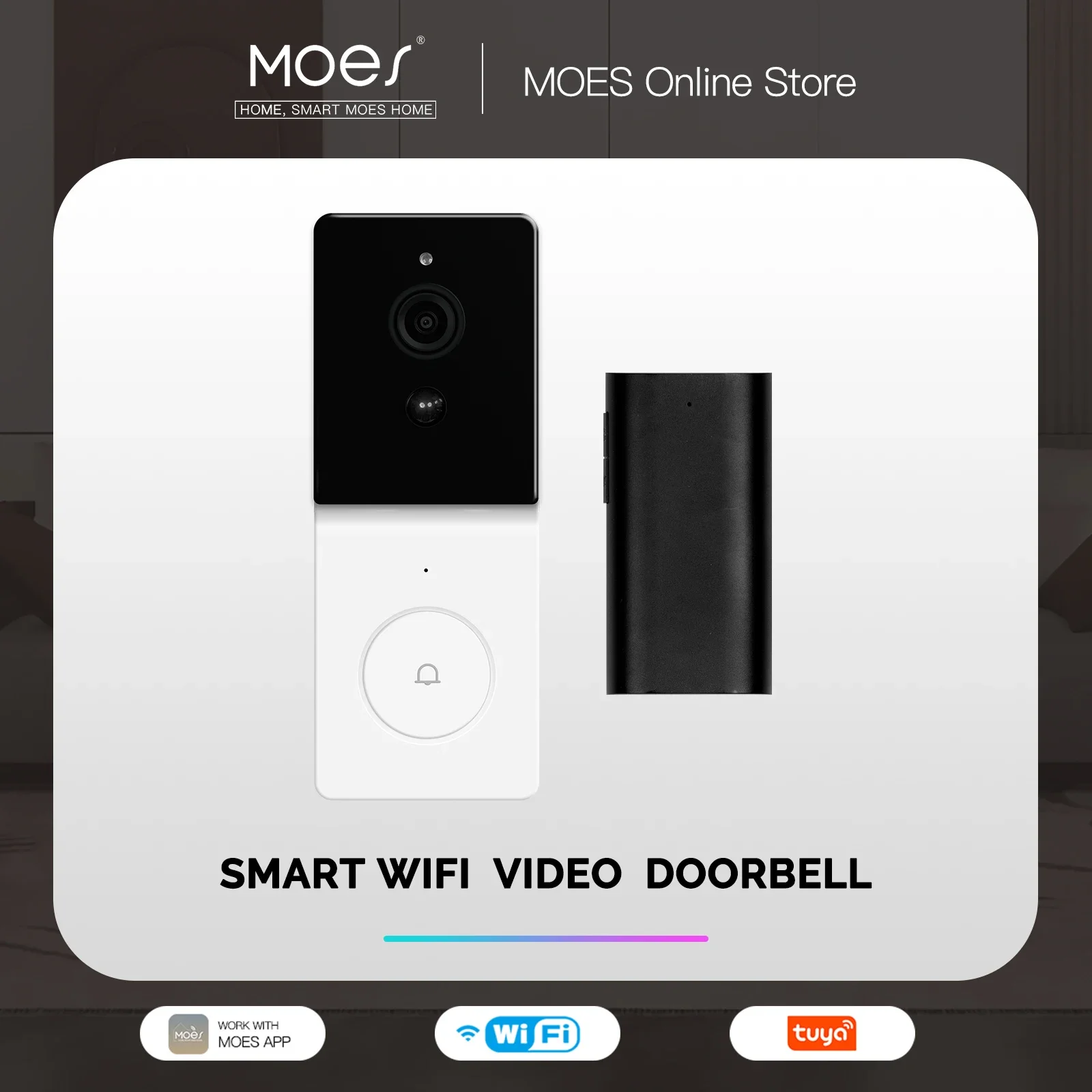 Smart Home Video Doorphone Ezviz - 모에스 투야 스마트 와이파이 비디오 초인종