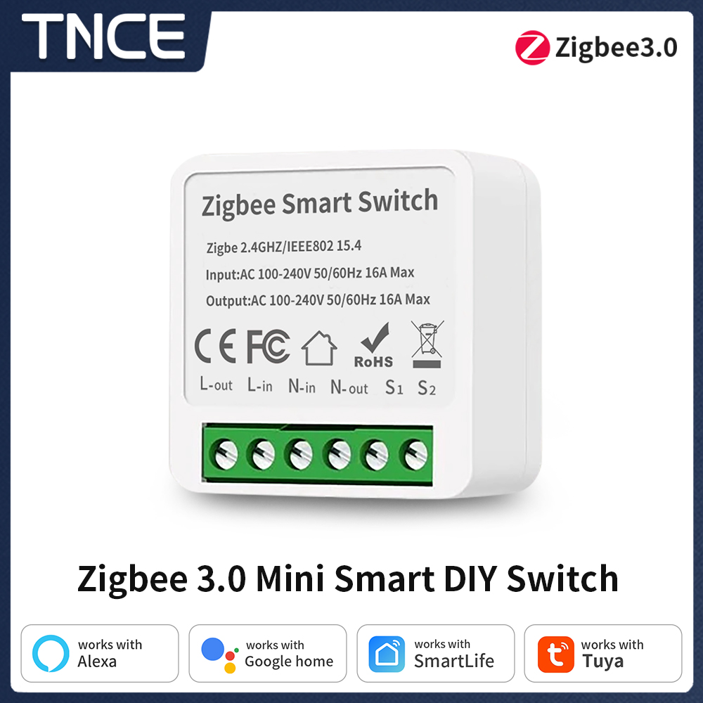 Smart Home Google - TNCE Tuya 16A Zigbee3.0 스마트 스위치