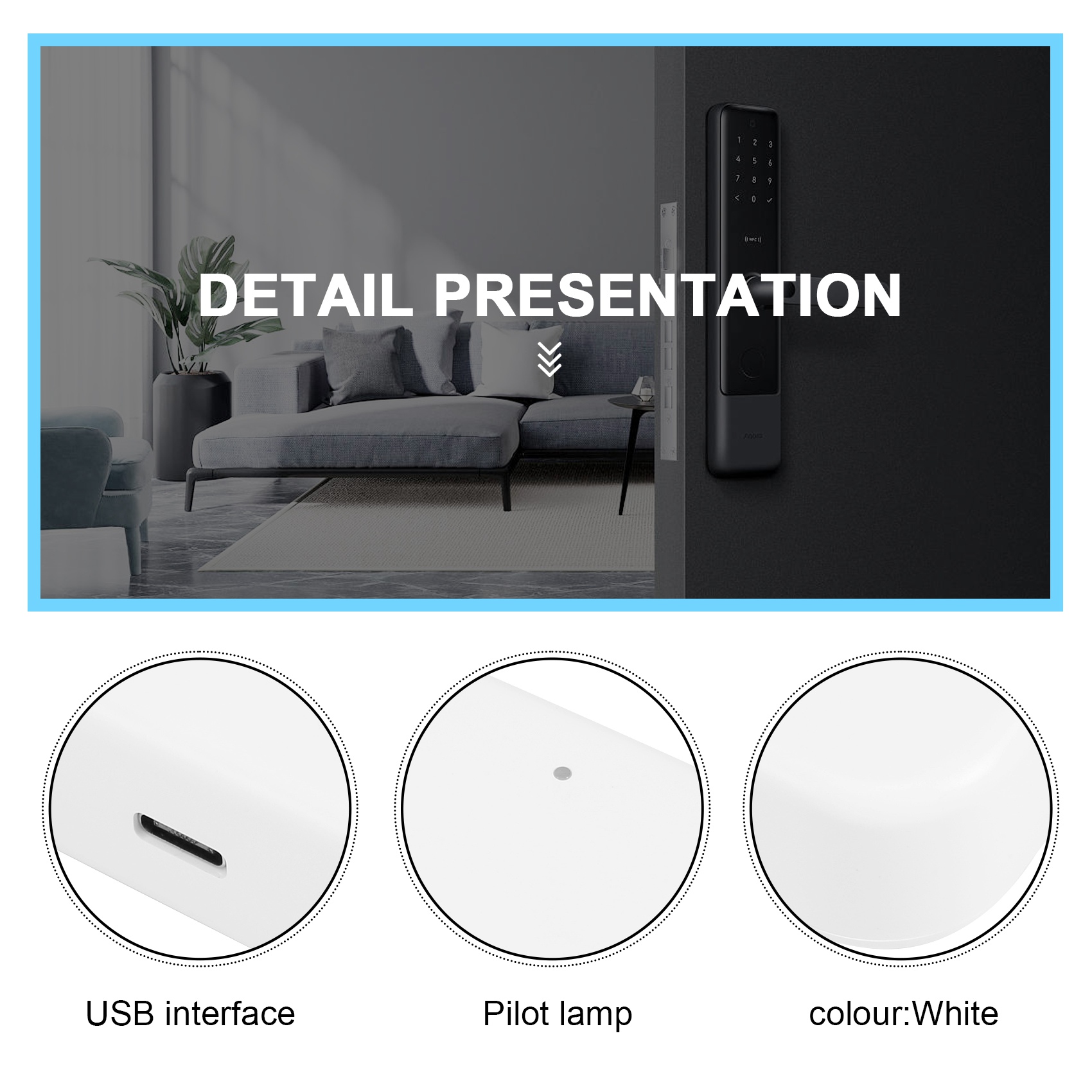 Smart Home Automation - 블루투스 와이파이 게이트웨이 지문 비밀번호 스마트
