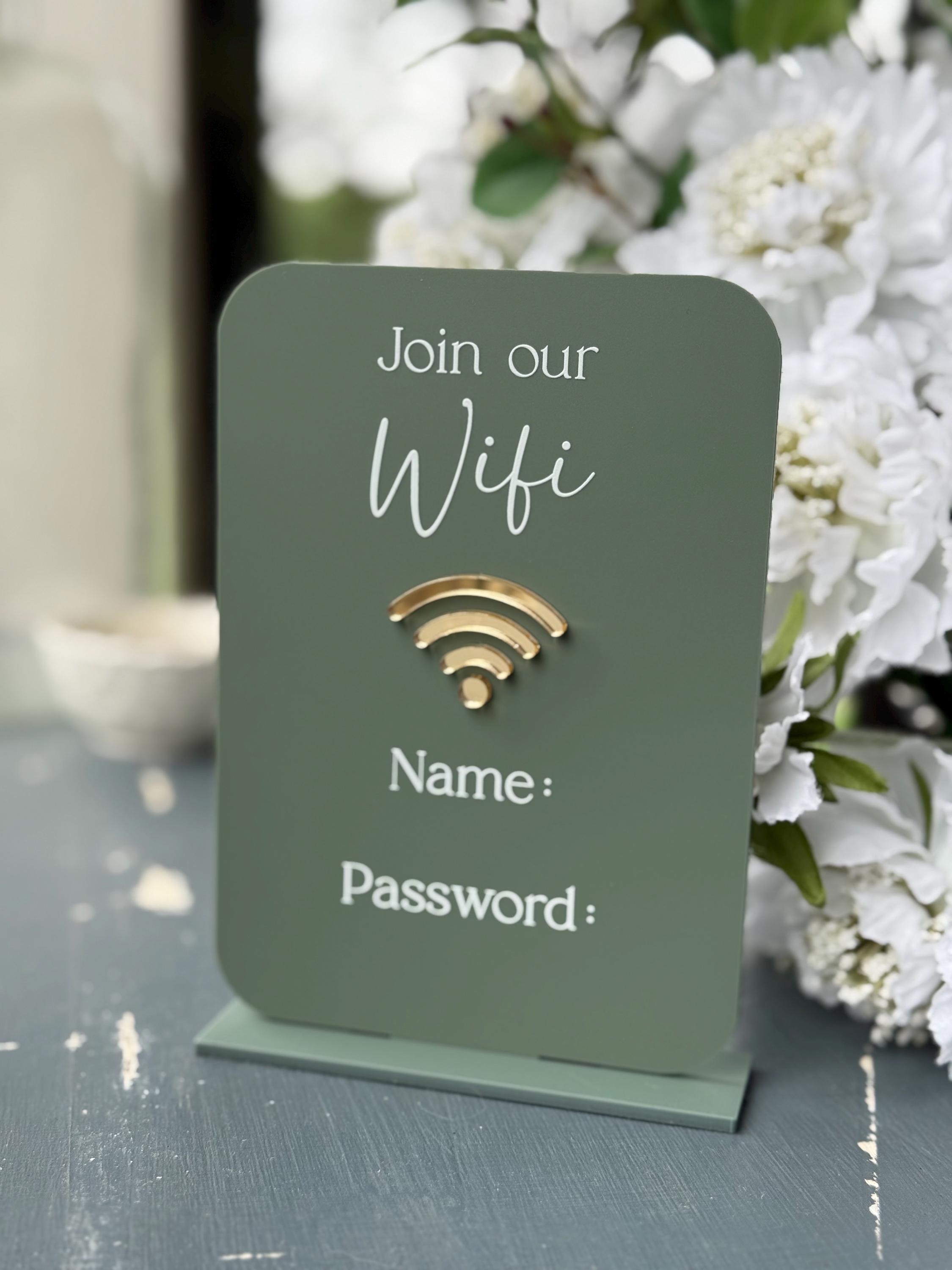 Airbnb Smart Home - 아크릴 QR 코드 결제 카드 맞춤형