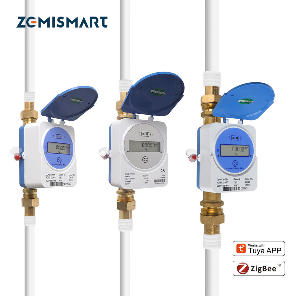Smart Home Sistem - Zemismart Zigbee 스마트 초음파 수량계는 Tuya