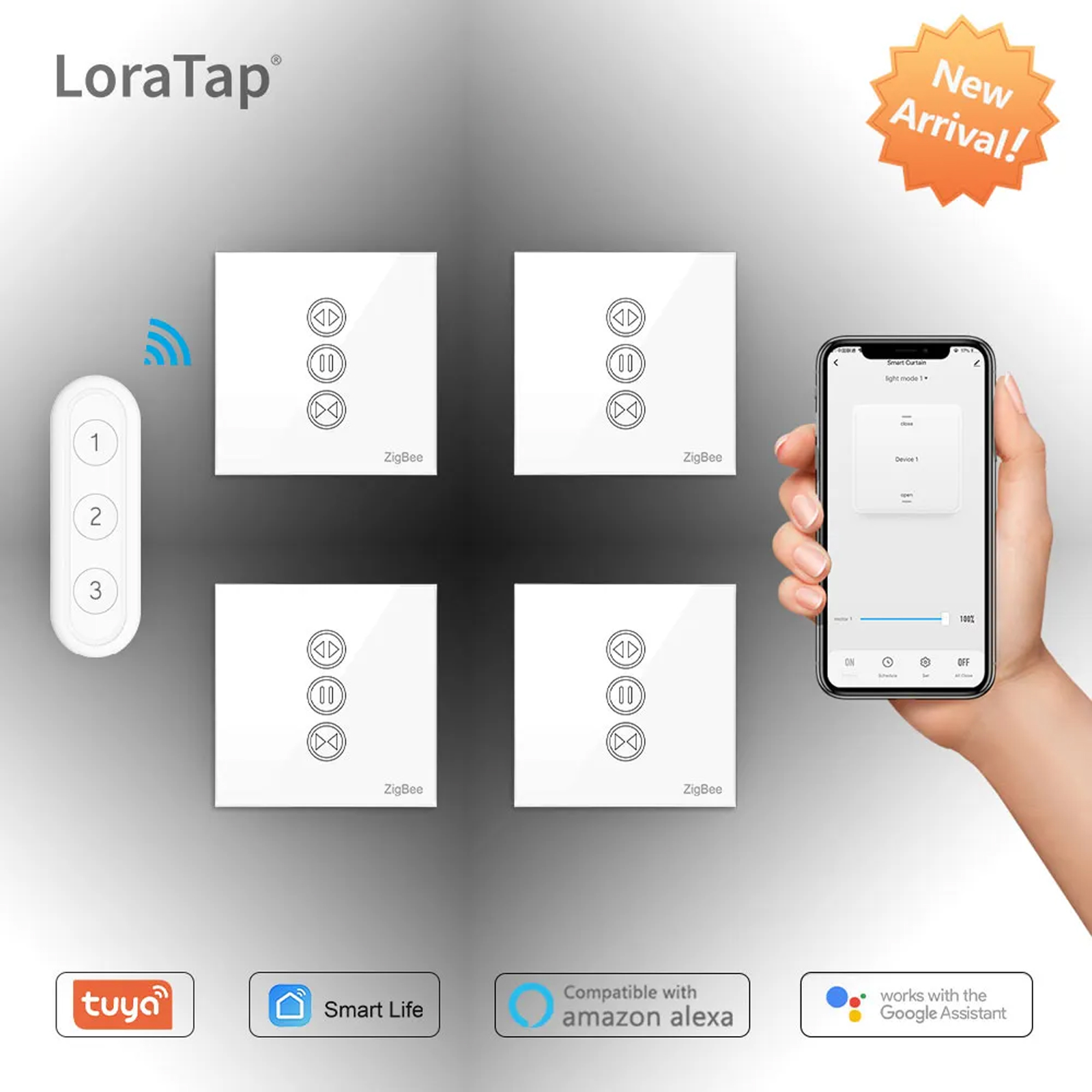Smart Home Mqtt - Tuya 스마트 라이프 지그비 3.0 커튼
