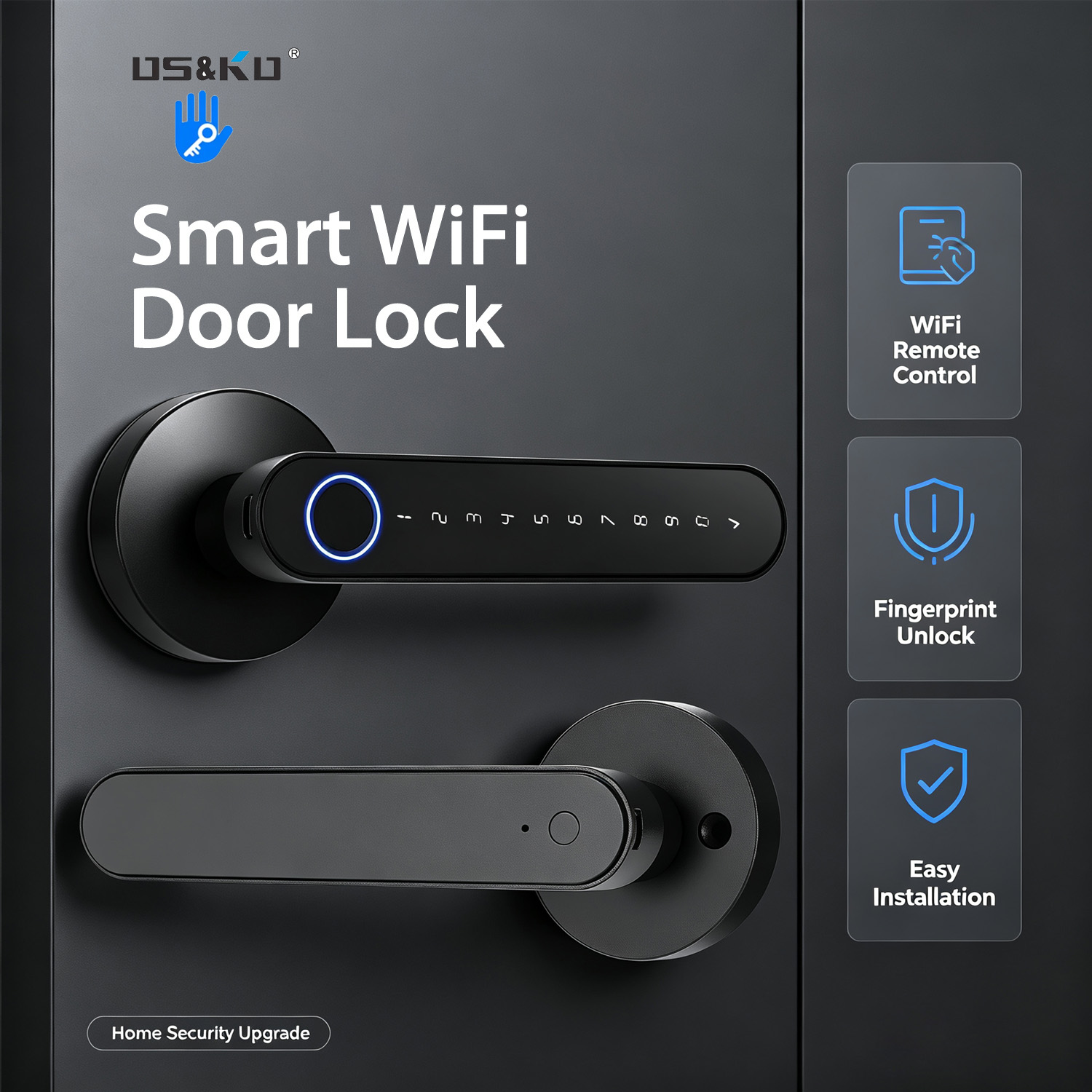 Airbnb Smart Home - TTLock 스마트 디지털 도어락, 5가지 키리스