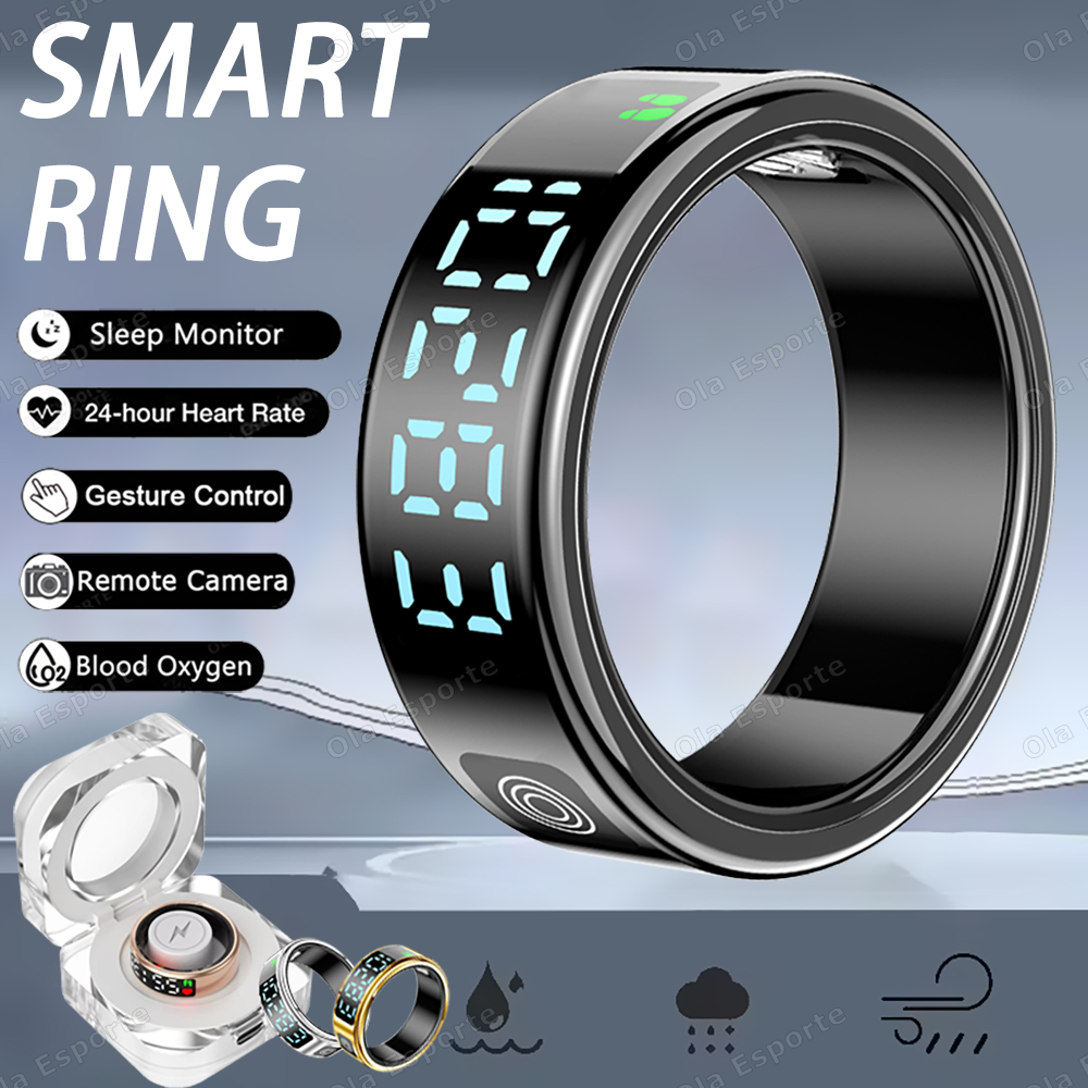 남녀공용 충전 케이스 포함 SR08 스마트 링, LED - Smart Home Trainer 리뷰 및 가격