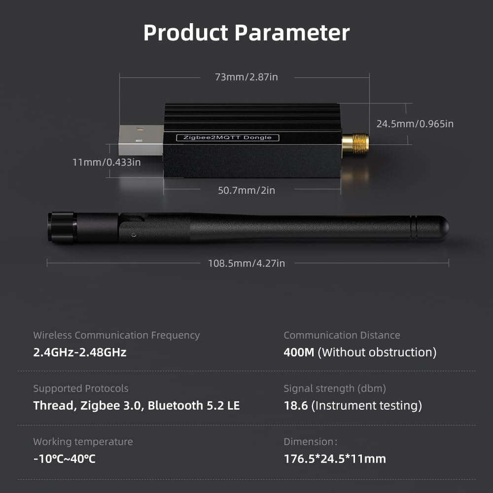 ZBDongle-P 무선 Zigbee 게이트웨이 분석기 - Smart Home Mqtt 리뷰 및 가격