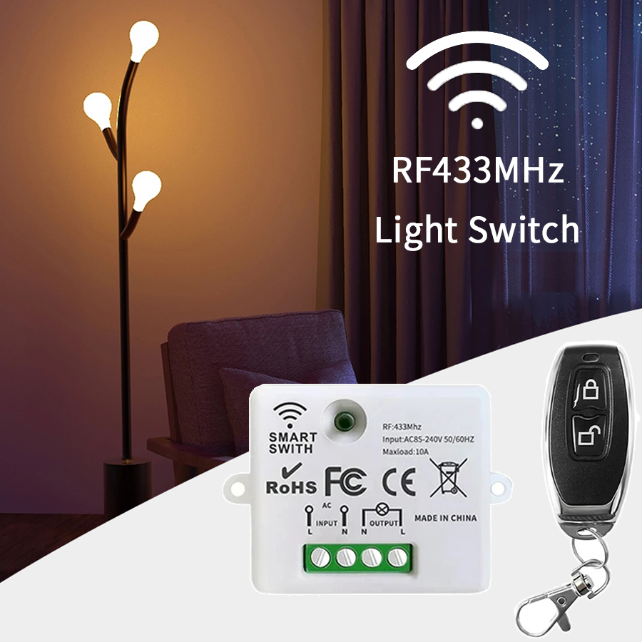 RF 433MHz 무선 원격 제어 스위치 스마트 홈 1 - Smart Home Simple 리뷰 및 가격
