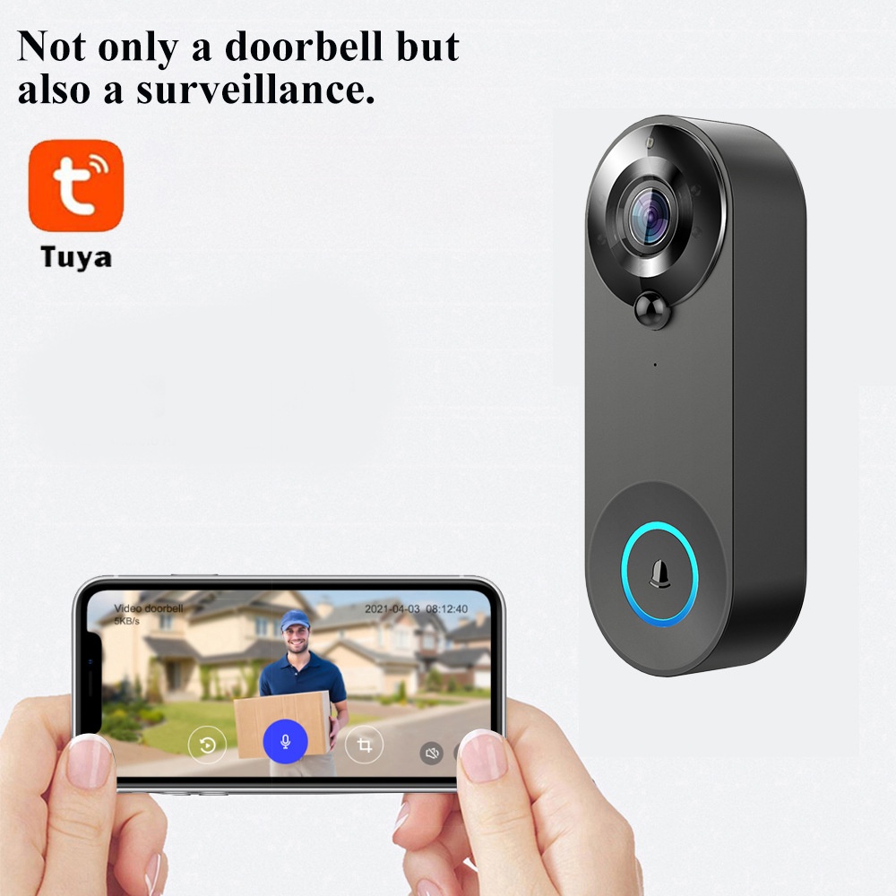 Tuya 1080P 무선 WIFI 초인종 비디오 인터콤 - Smart Home Video Doorphone Ezviz 리뷰 및 가격