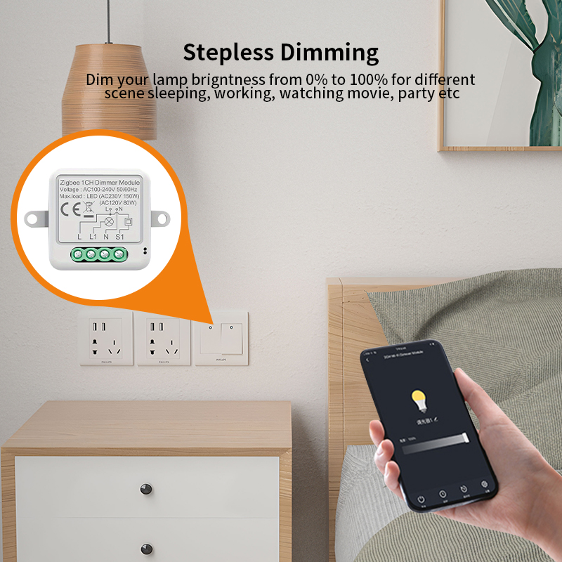 Tuya Zigbee 스마트 조광기 스위치 모듈, 양방 - Smart Home Hub 2 리뷰 및 가격