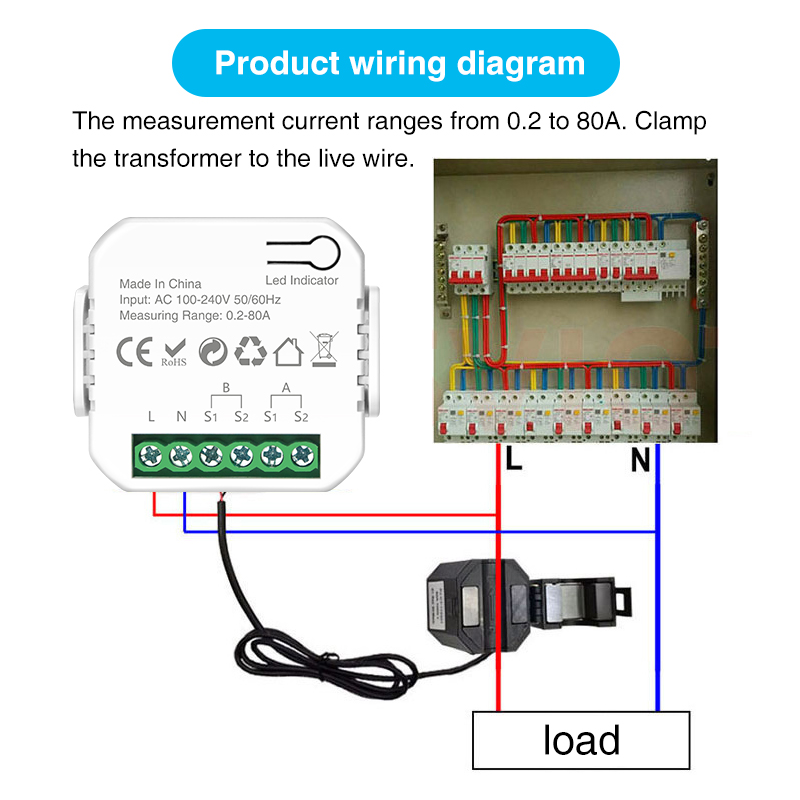 Tuya 스마트 Wifi 지능형 에너지 미터 태양 광  - Smart Home Outdoor 리뷰 및 가격