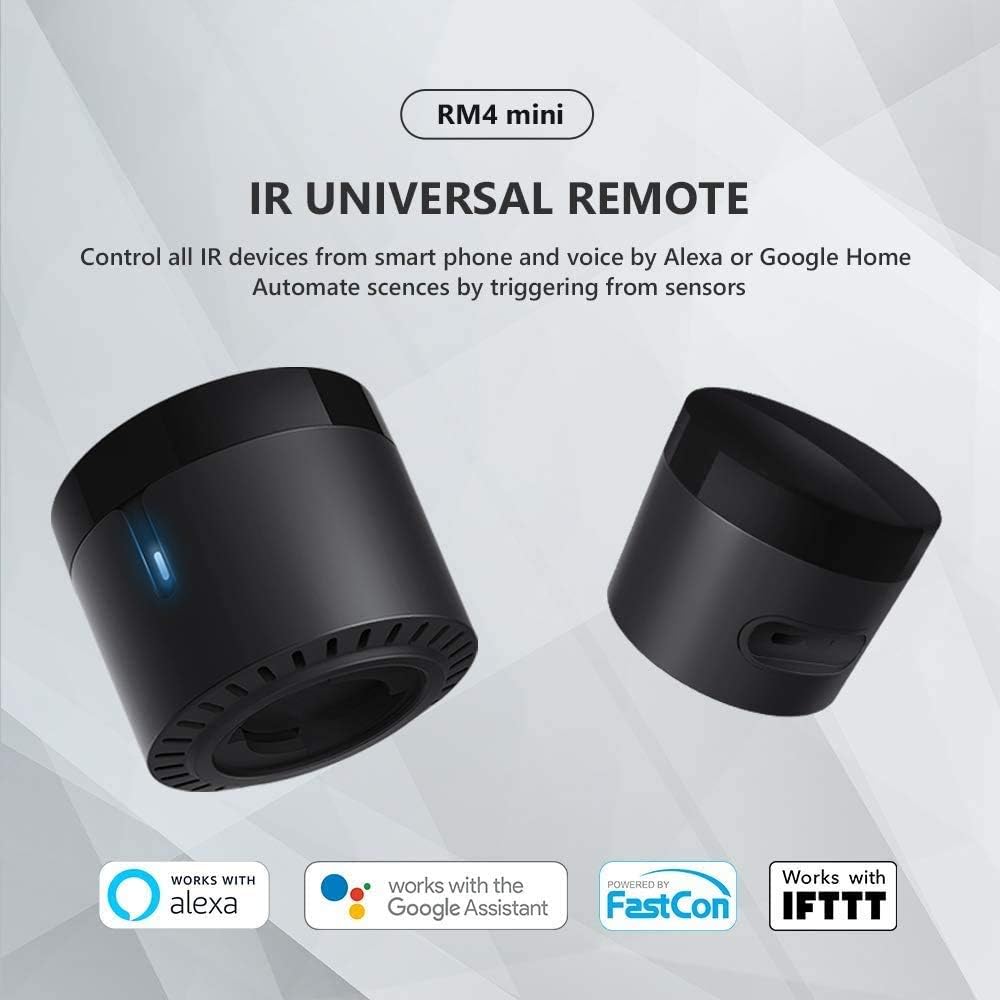 브로드링크 RM4 미니 스마트 리모컨 적외선 유니버설  - Smart Home Simple 리뷰 및 가격