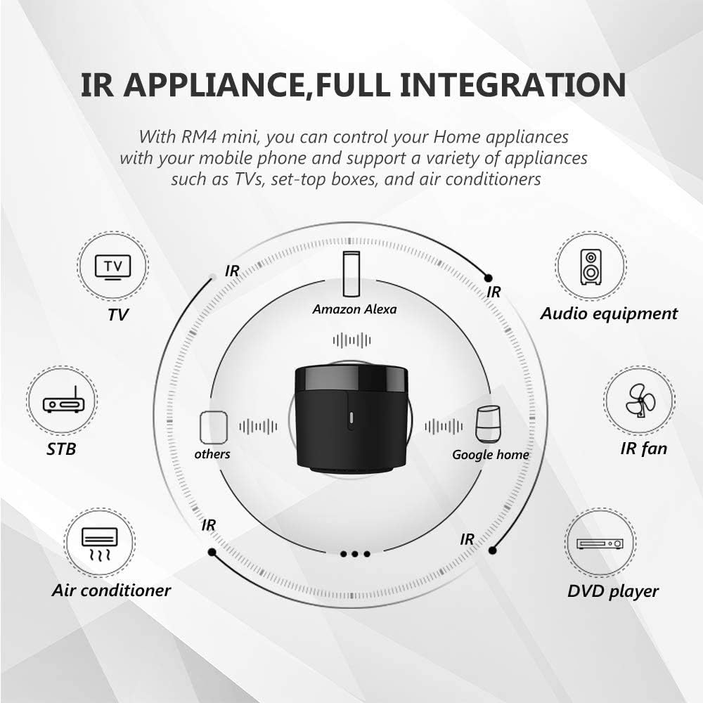 브로드링크 RM4 미니 스마트 리모컨 적외선 유니버설  - Smart Home Simple 리뷰 및 가격