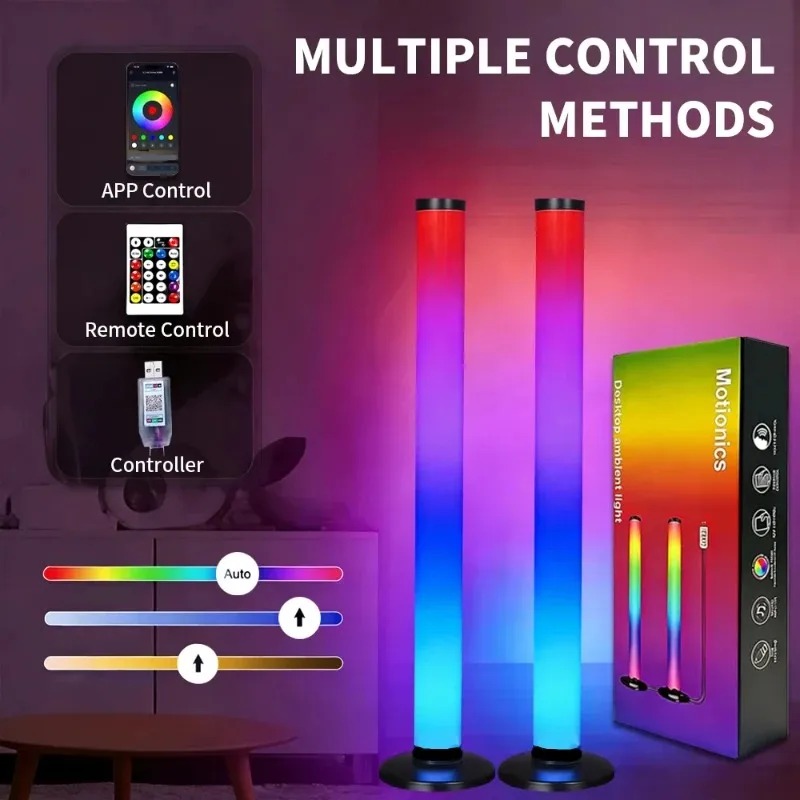 RGB LED 라이트 바 USB 전원, 블루투스 앱 원 - Smart Bulb 리뷰 및 가격