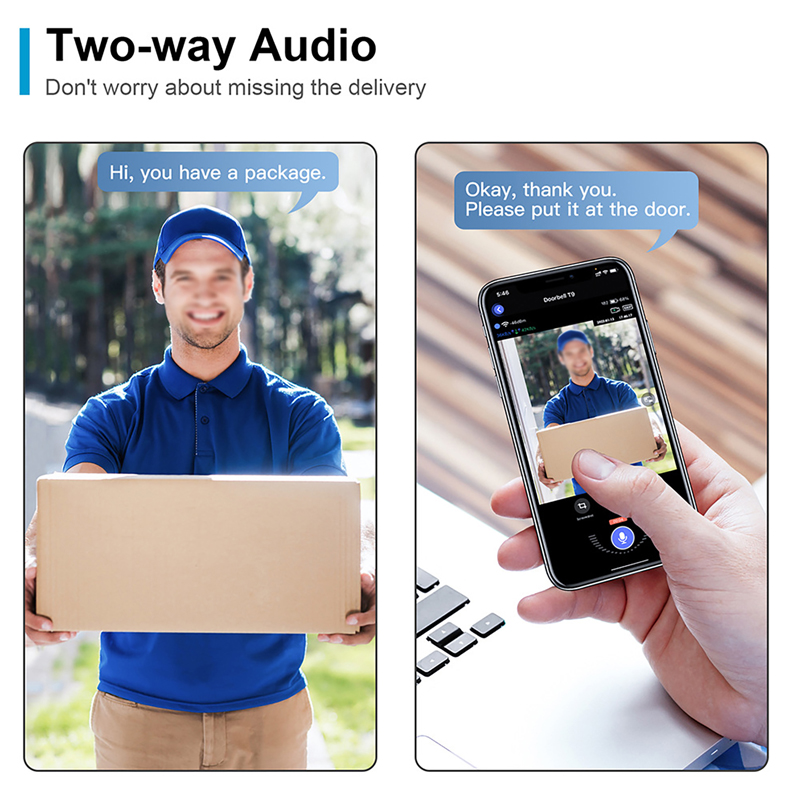 WiFi 스마트 비디오 초인종 카메라 야간 투시경 스마 - Smart Home Video Doorphone Ezviz 리뷰 및 가격