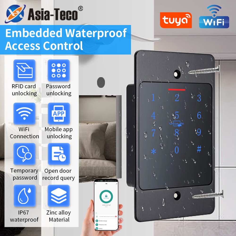 와이파이 투야 스마트 도어락 키보드 RFID 출입 통제 - Smart Home Keyboard 리뷰 및 가격