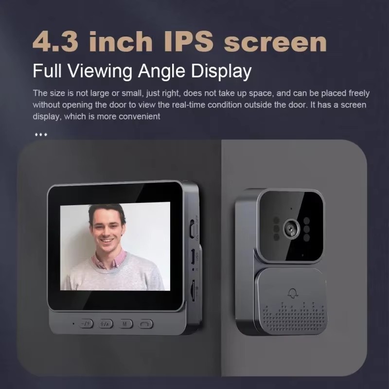    도어벨 카메라 스마트 홈 무선 4G 비디오 인터 - Smart Home Video Doorphone Ezviz 리뷰 및 가격