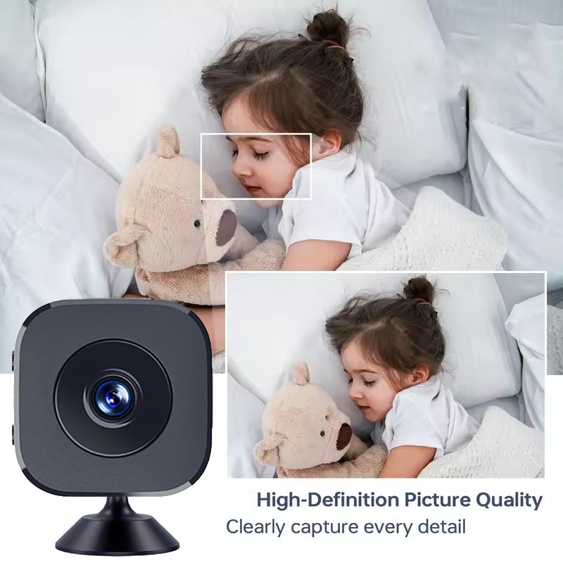 보안 카메라 4K 미니 풀 컬러 나이트 비전 고화질 W - Smart Home Simple 리뷰 및 가격