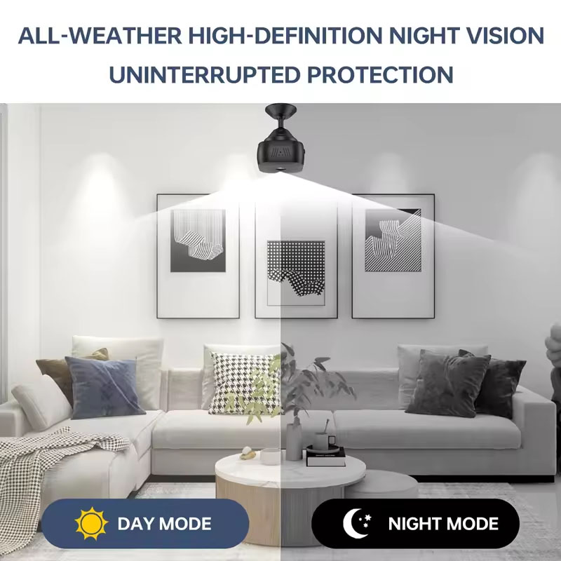 보안 카메라 4K 미니 풀 컬러 나이트 비전 고화질 W - Smart Home Simple 리뷰 및 가격