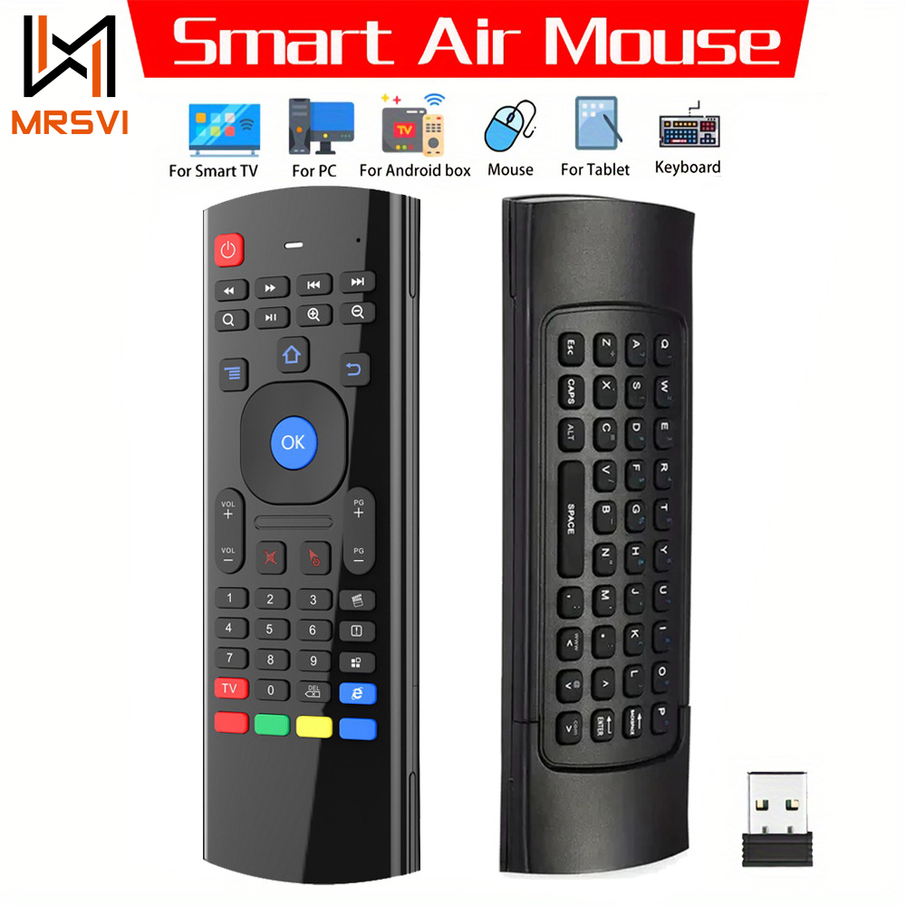 에어 마우스 무선 미니 키보드 원격 제어 MX3 2.4 - Smart Home Keyboard 리뷰 및 가격