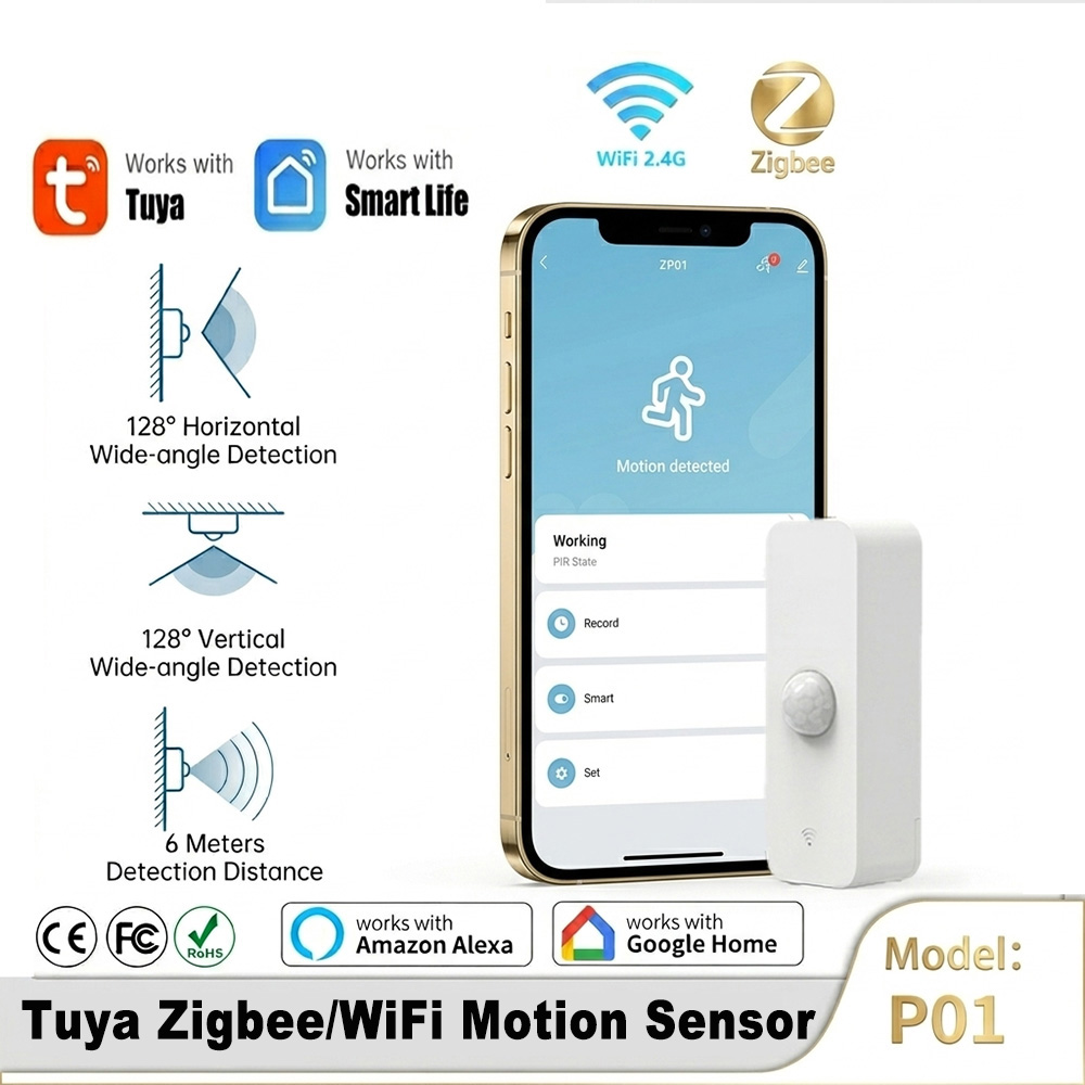 스마트 PIR 모션 센서 WiFi 지그비 인체 감지 센 - Smart Home Wiz 리뷰 및 가격