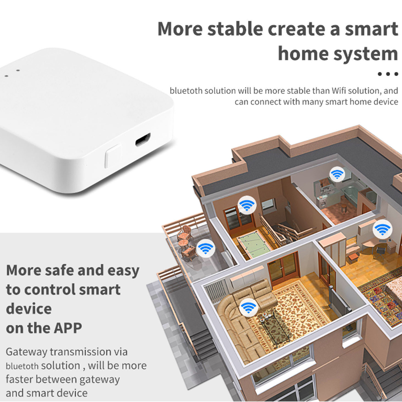 Tuya Zigbee+Bluetooth 스마트 무선 게 - Smart Home Hub 2 리뷰 및 가격