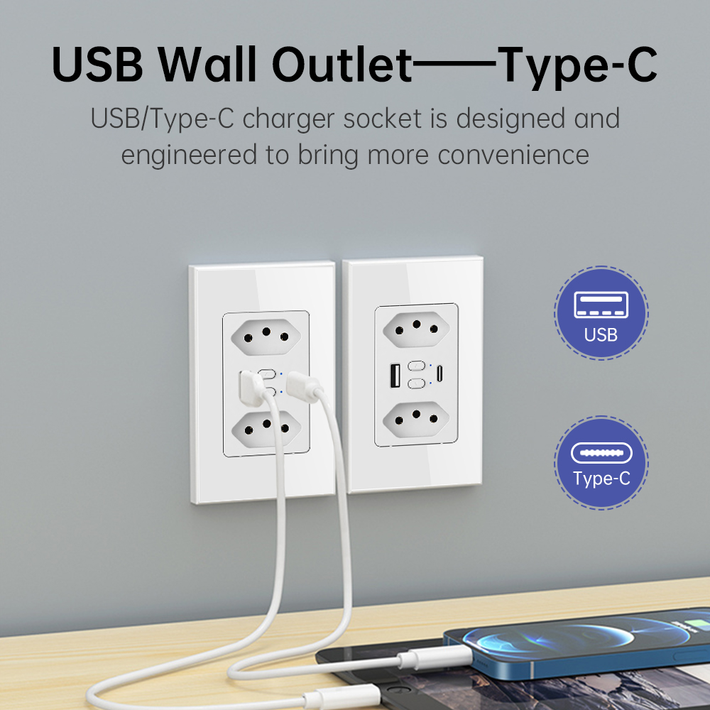 MANHOT Wifi 스마트 브라질 소켓 스위치(USB - Smart Home Sistem 리뷰 및 가격