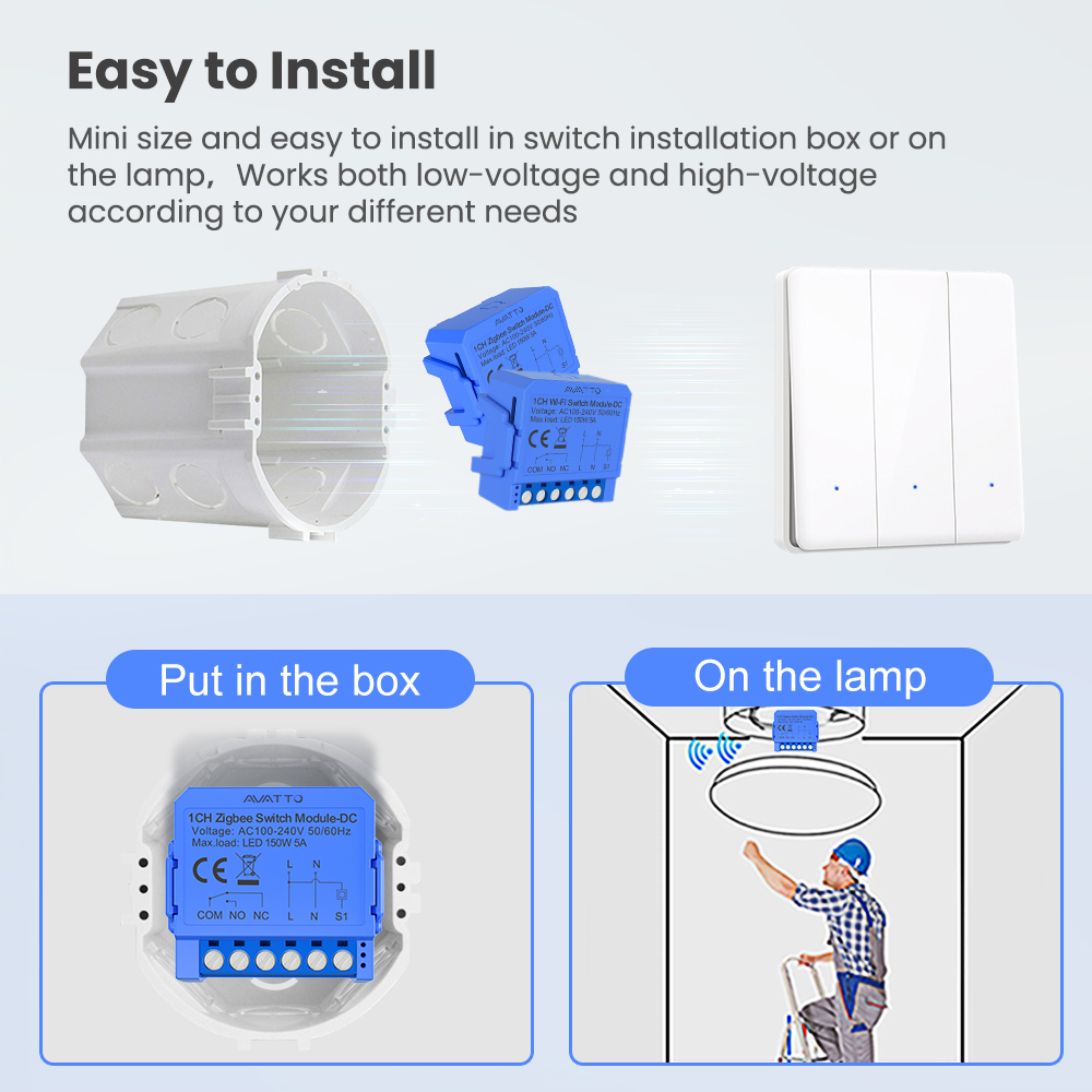 AVATTO WiFi/ZigBee 스마트 드라이 콘택트 - Smart Home Simple 리뷰 및 가격