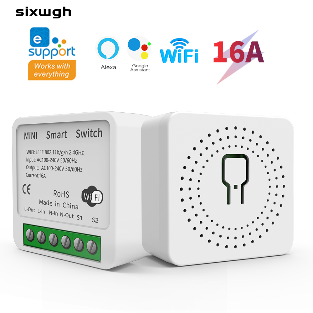 이웰링크 WiFi 스마트 스위치 미니 16A 릴레이 스 - Smart Home Simple 리뷰 및 가격