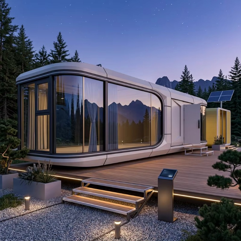 현대식 우주 캡슐형 소형 주택 조립식 ADU 모듈러 하 - Airbnb Smart Home 리뷰 및 가격