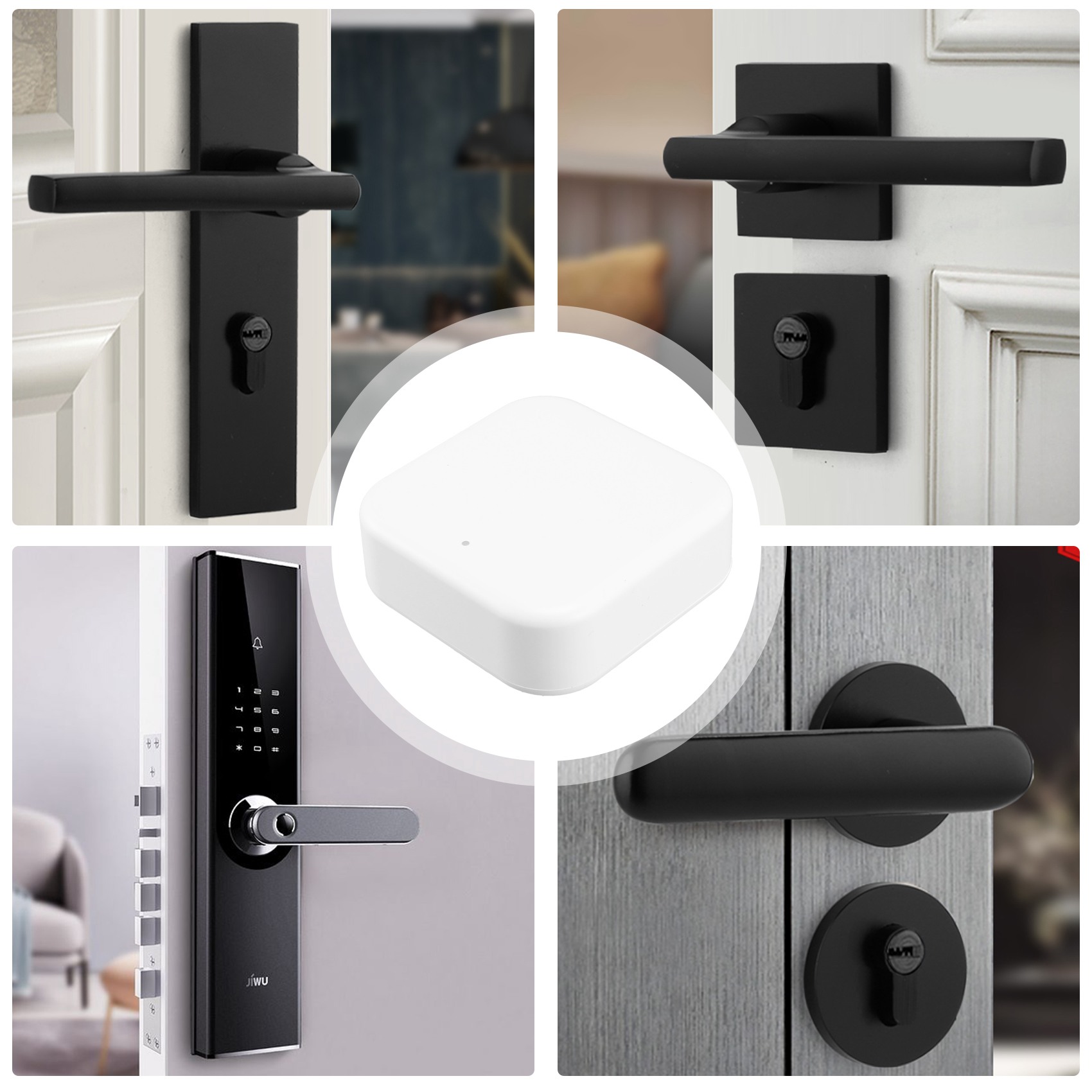 블루투스 와이파이 게이트웨이 지문 비밀번호 스마트 전자 - Smart Home Automation 리뷰 및 가격