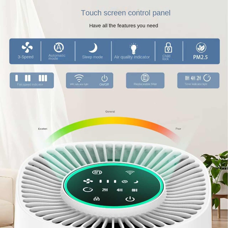 앱으로 제어하는 스마트 홈 공기청정기, 포름알데히드,  - Smart Home Controller 리뷰 및 가격