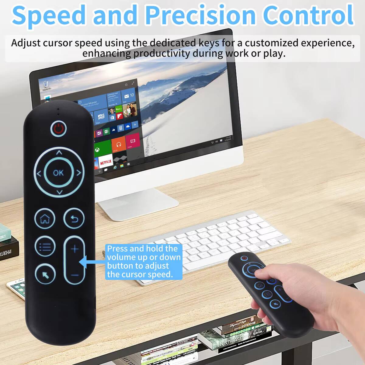 블루투스 2.4G 듀얼 모드 미니 키보드 에어 마우스  - Smart Home Keyboard 리뷰 및 가격