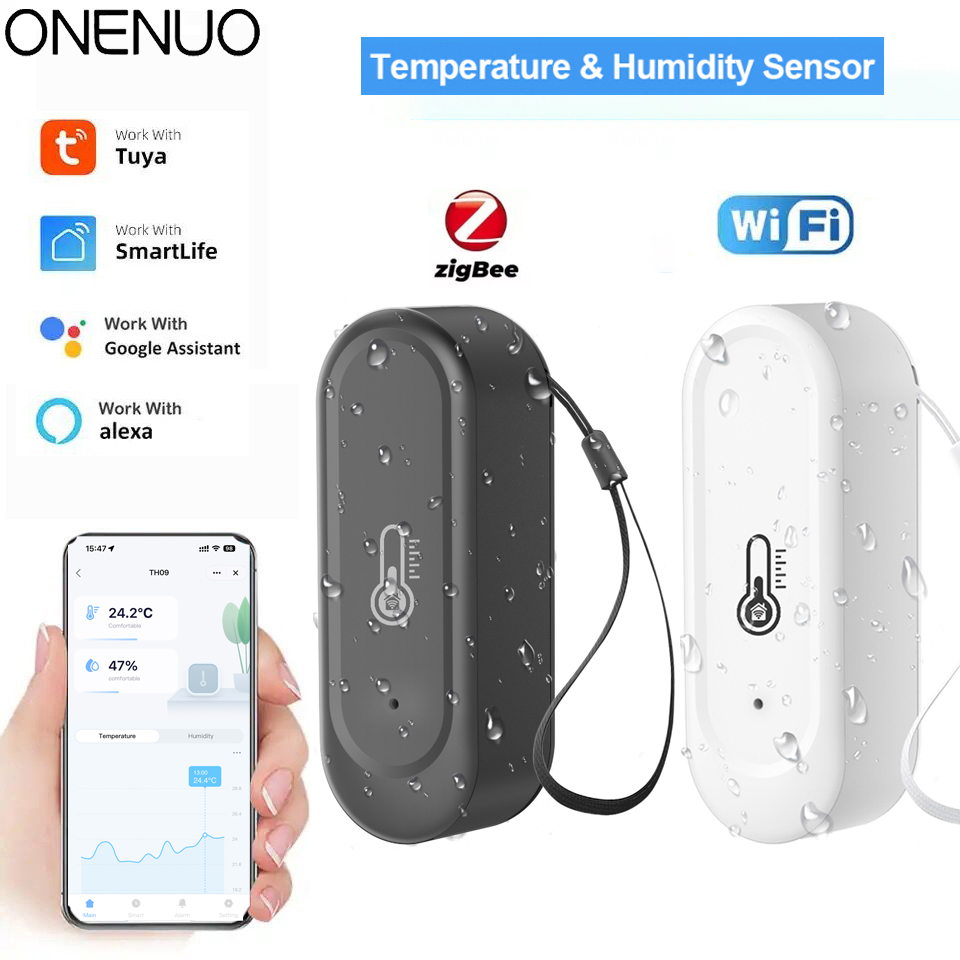 IP65 Tuya Zigbee/WiFi 방수 온도 습도 - Smart Home Outdoor 리뷰 및 가격