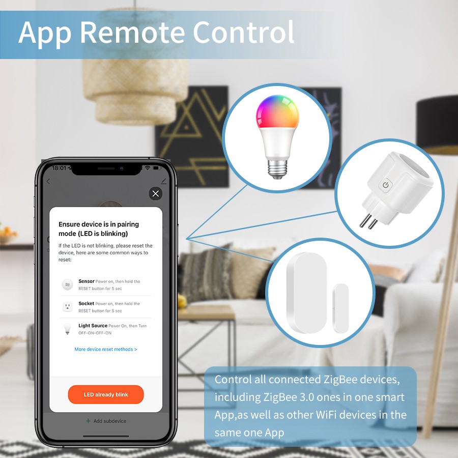 Tuya Smart LifeAPP 다중 모드 게이트웨이 - Smart Home Hub Ikea 리뷰 및 가격