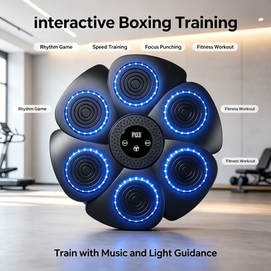 스마트 LED 뮤직 복싱 트레이너 벽걸이형 복싱 타겟  - Smart Home Trainer 리뷰 및 가격