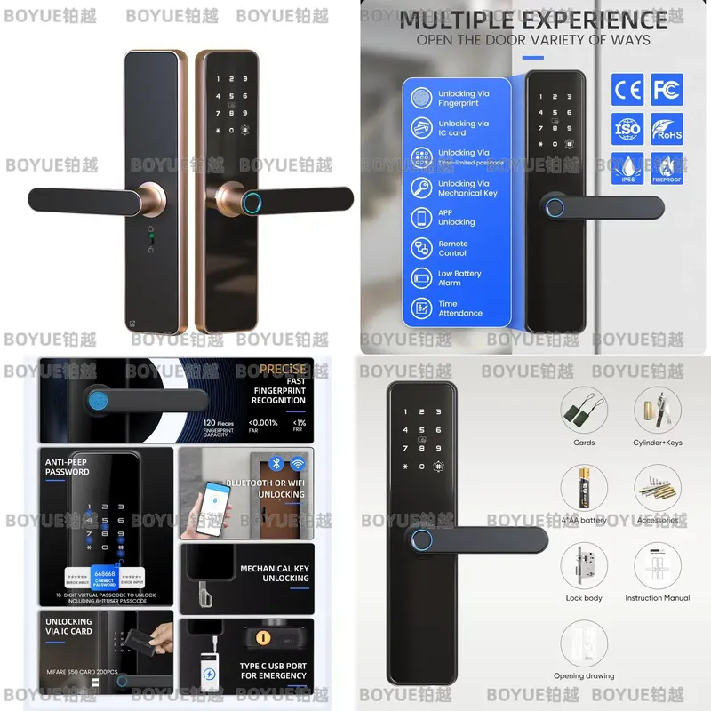 Locstar Seradura 디지털 골드 스마트 도어 - Airbnb Smart Home 리뷰 및 가격
