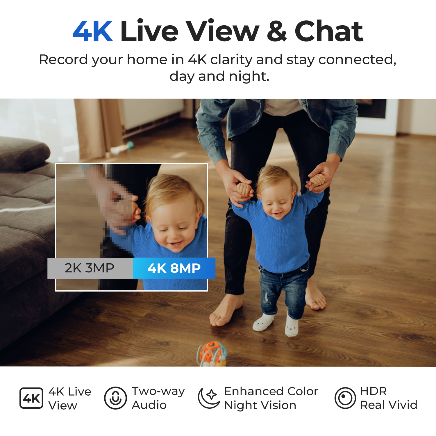 IMILAB C40 8MP 스마트 카메라 5G WiFi - Smart Home Os 리뷰 및 가격