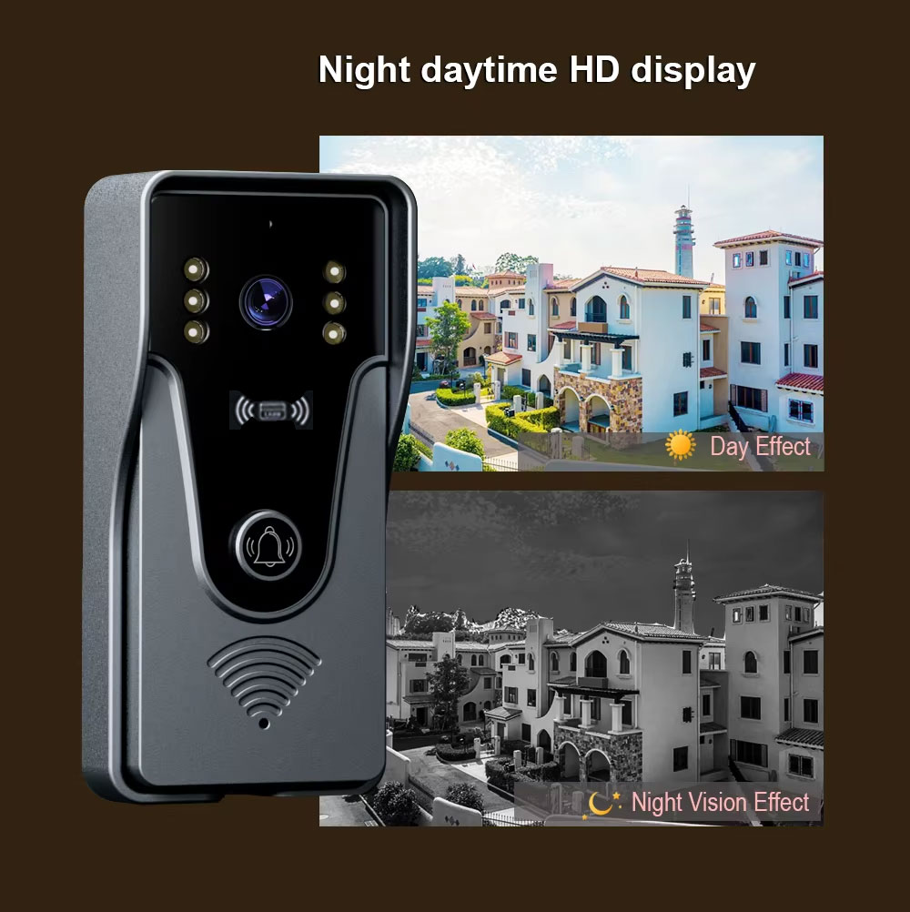 투야 1080P 컬러 터치 스크린 무선 와이파이 비디오 - Smart Home Video Doorphone Ezviz 리뷰 및 가격
