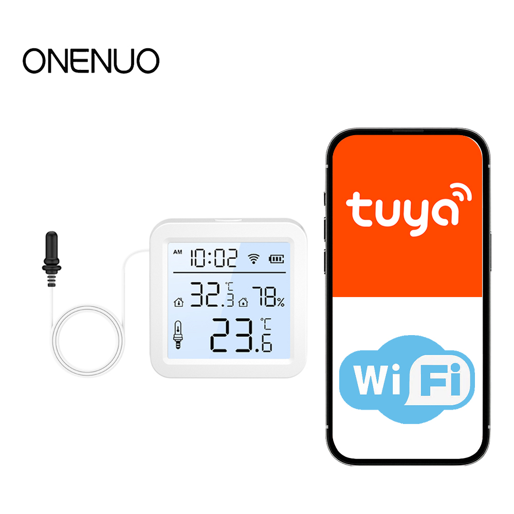 외부 프로브가 있는 WiFi 습도 온도 센서, 실내/실 - Smart Home Outdoor 리뷰 및 가격