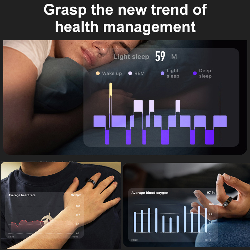 AMZMAX R11C 디스플레이 화면 스마트 링 남성  - Smart Home Trainer 리뷰 및 가격