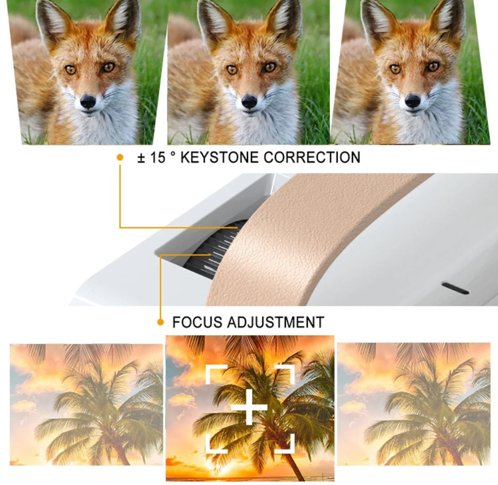 휴대용 스마트 4K 프로젝터 미니 홈 시어터 안드로이드 - Smart Home Outdoor 리뷰 및 가격