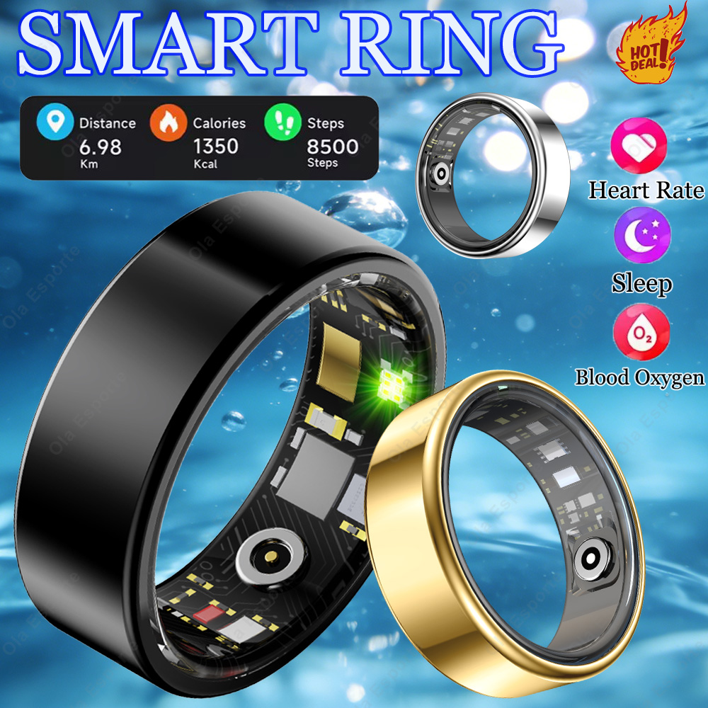 새로운 다기능 스마트 링, 남성용/여성용, 충전 케이스 - Smart Home Trainer 리뷰 및 가격