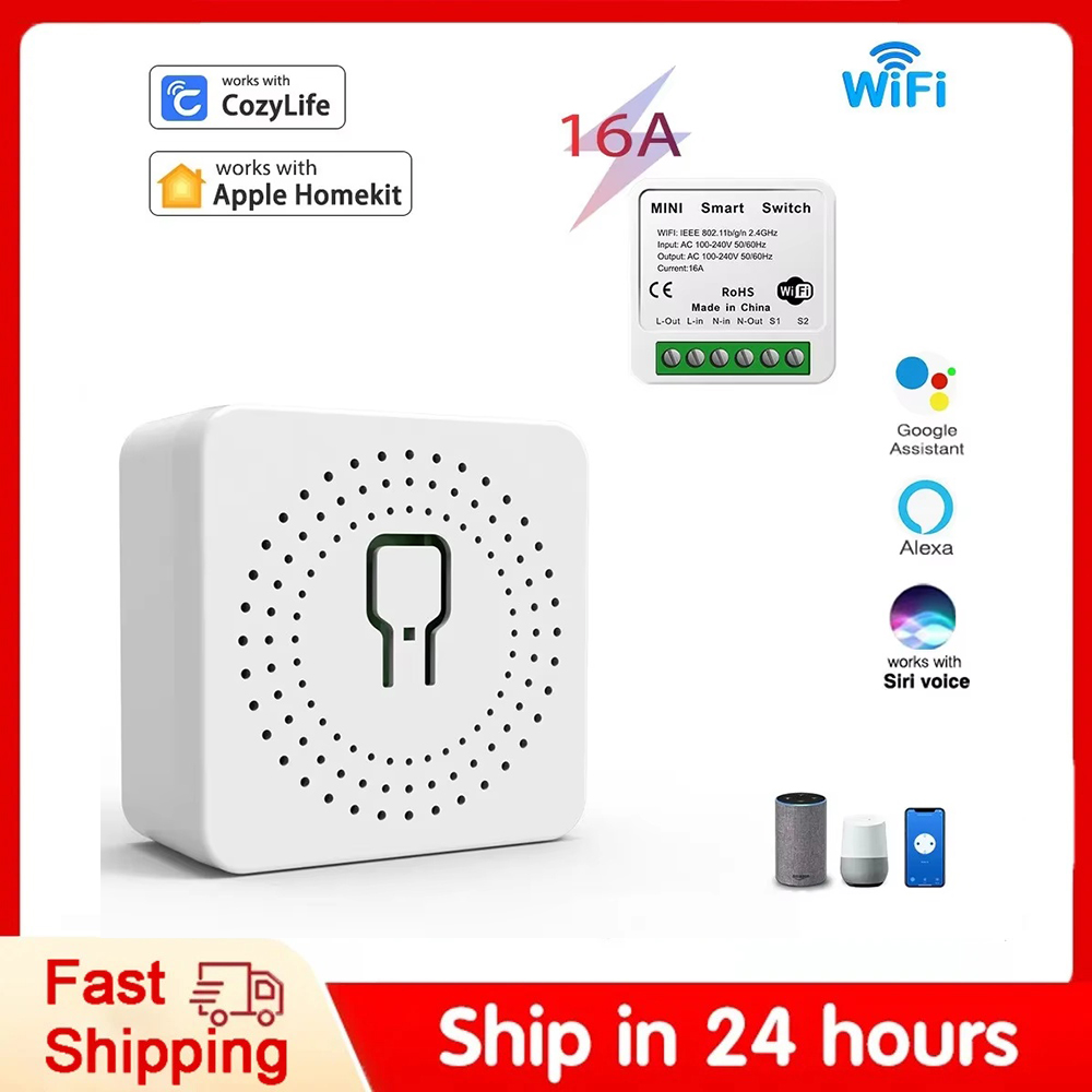 스마트 스위치 미니 Wifi 릴레이 차단기 Siri 음 - Smart Home Simple 리뷰 및 가격